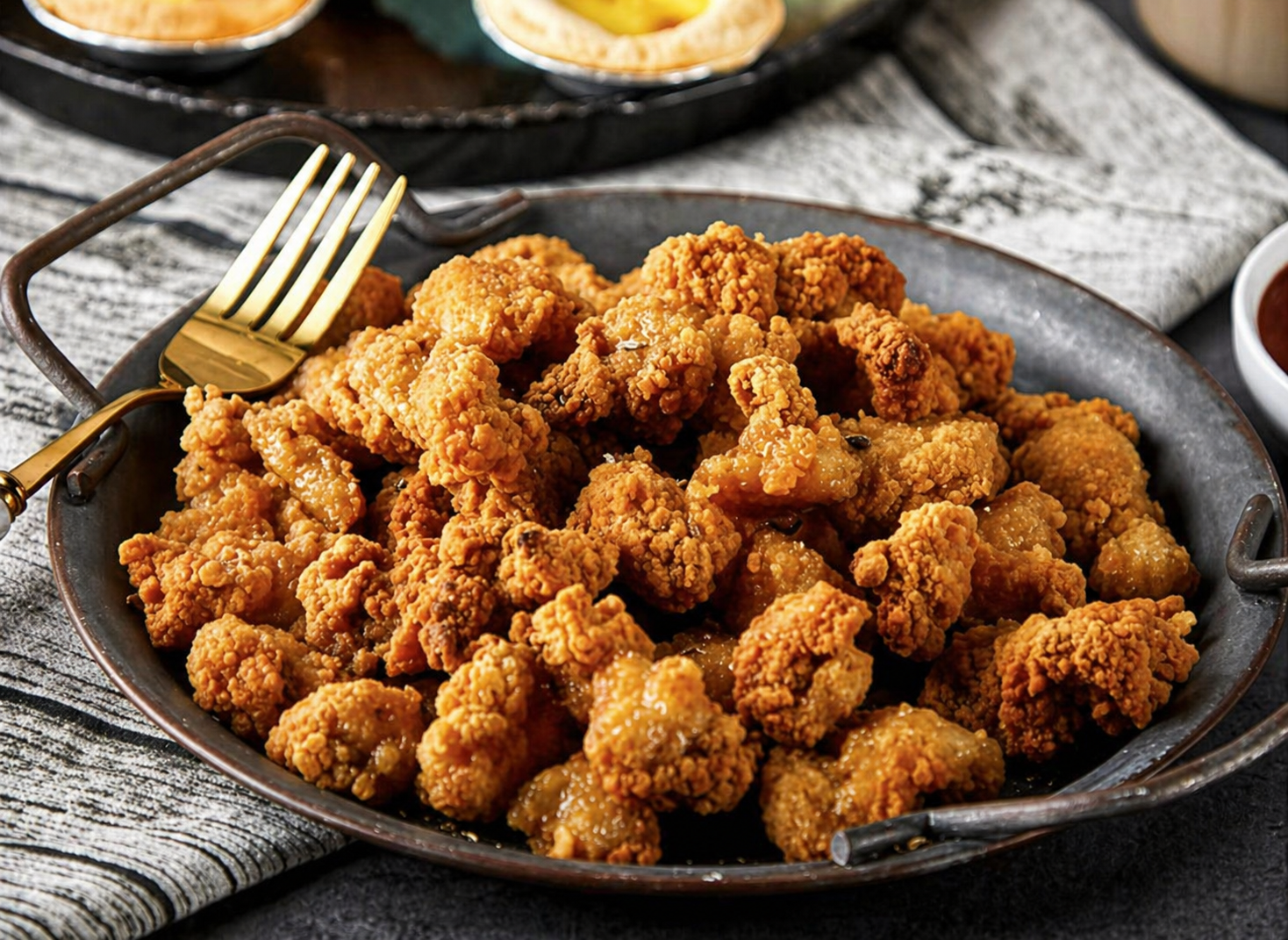 Roasted Popcorn Chicken
